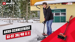 Akku-Schneefräse GE-ST 36/40 Li E