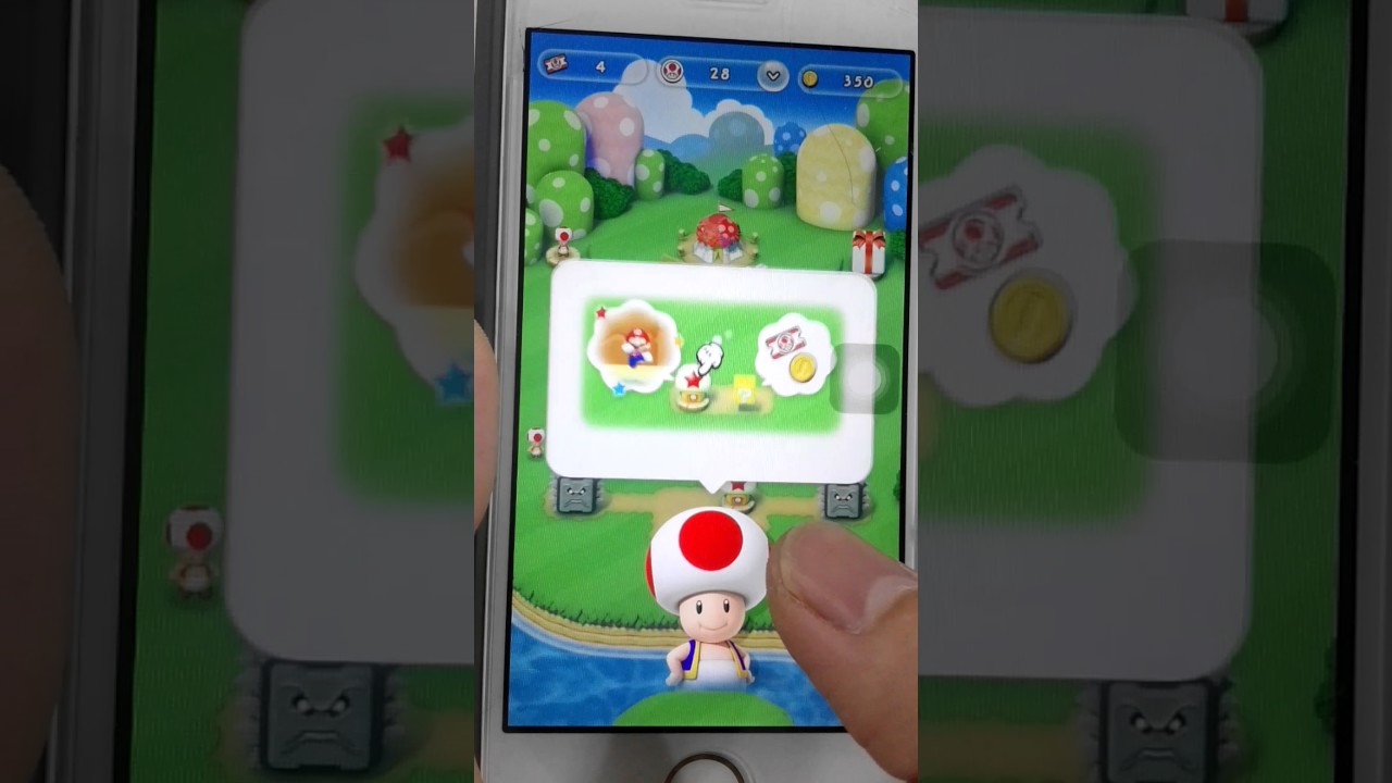 슈퍼마리오런(Super Mario Run) 플레이 영상