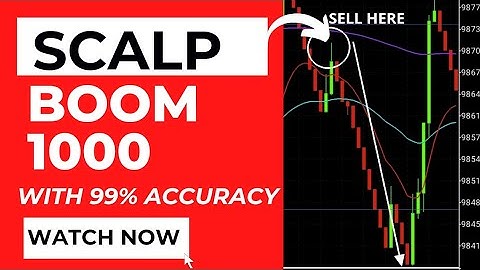 99% Accurate Boom 1000 Scalping Strategy | Boom and Crash Scalping Strategy #boomcrashstrategy