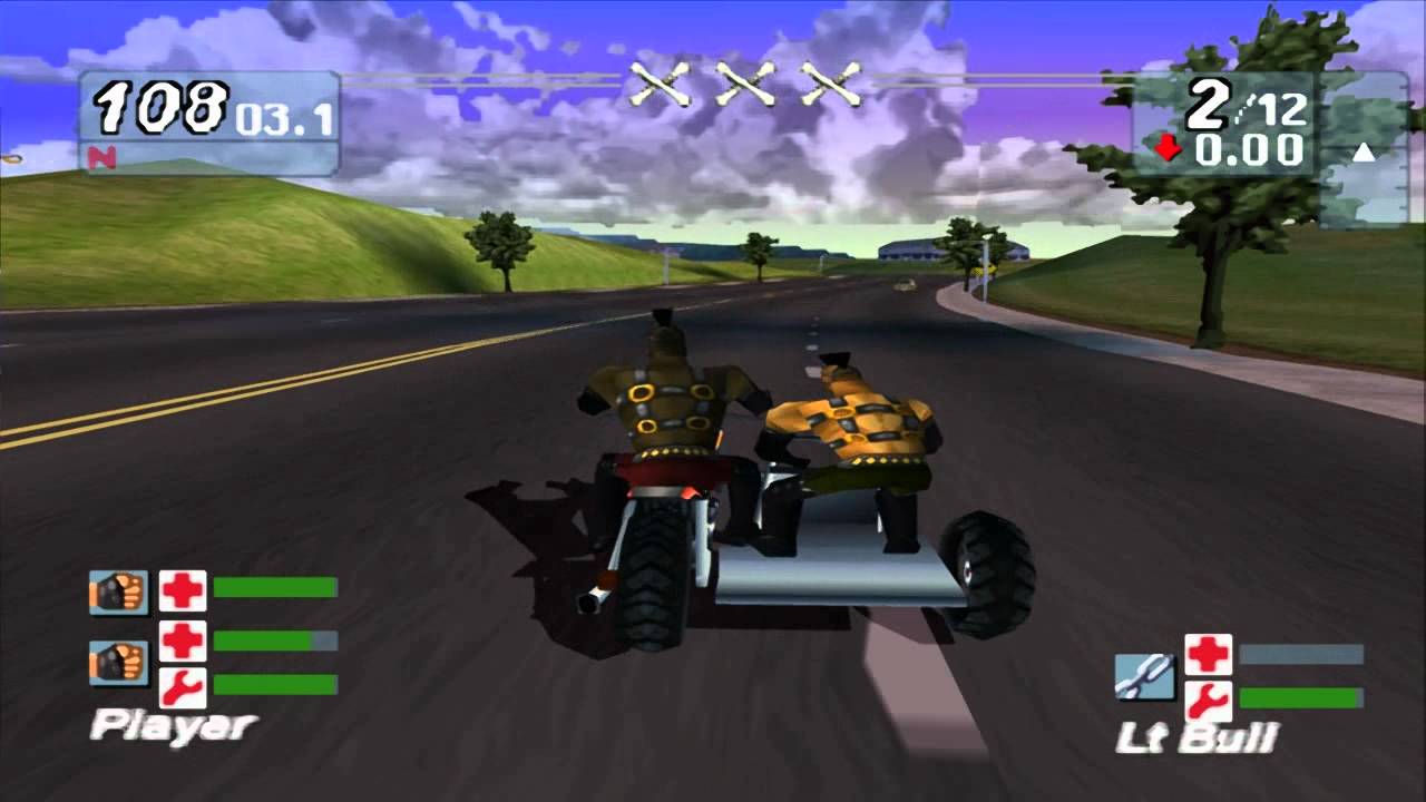 Road Rash ROM (ISO) Download for Sony Playstation / PSX 