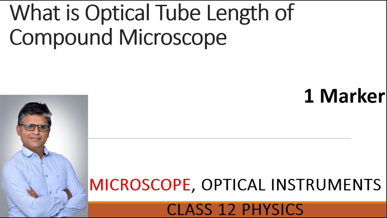 What is Optical Tube Length of a Compound Microscope ? Class 12 Physics