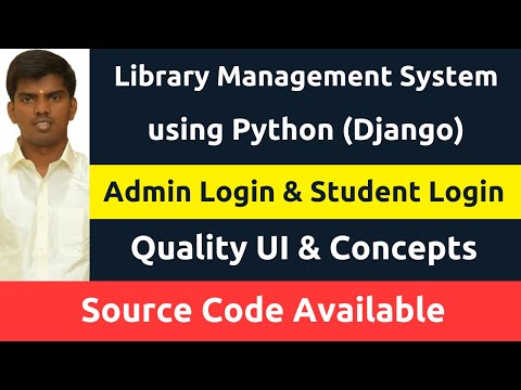 Library Management System Project using Python (Django Framework) | Installation Setup & Source Code