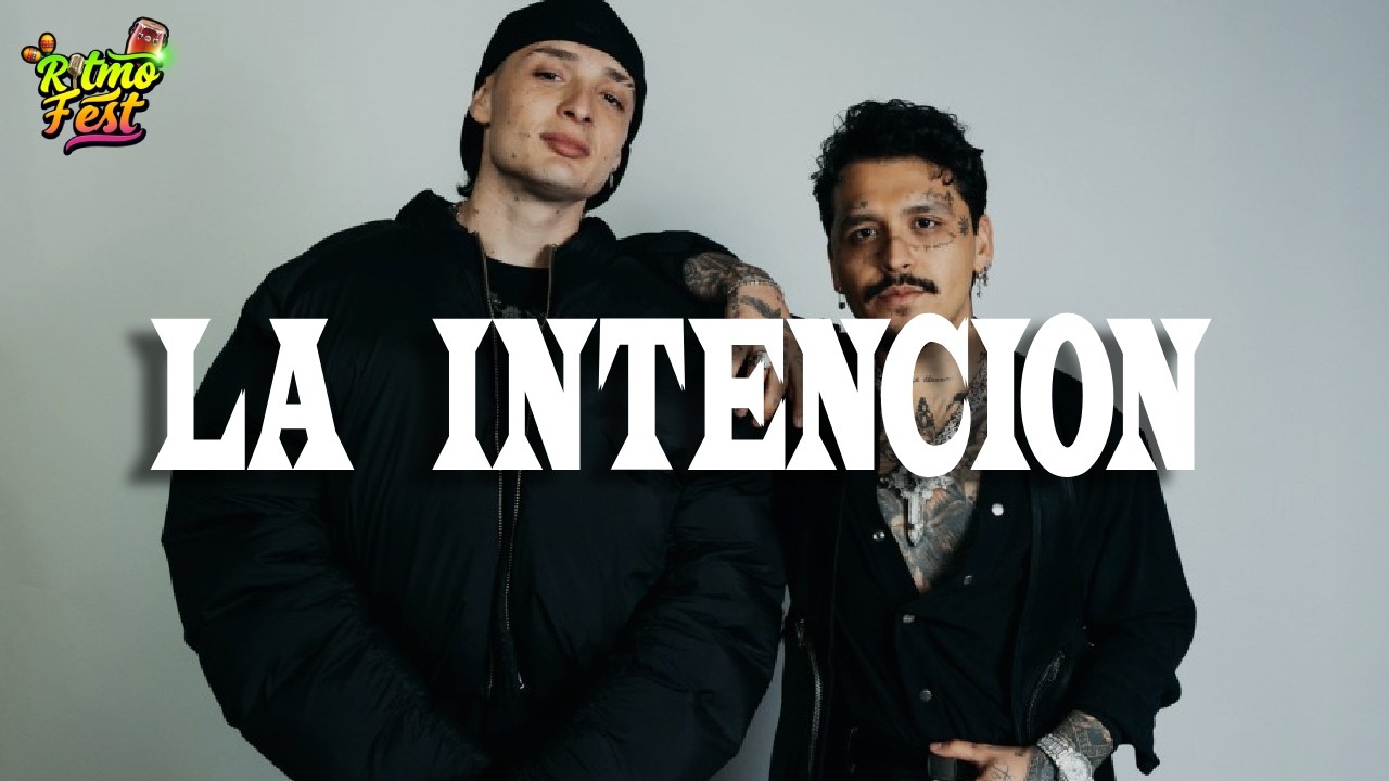 Christian Nodal, Peso Pluma - La Intención  (Letra)