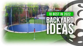 TOP 10 Best Artificial Grass Backyard Ideas for 2022