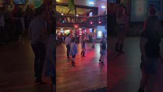 country girls having fun line dance by me!!