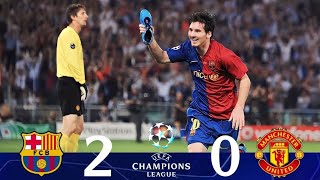 Barcelona vs Manchester United 2-0 [Final U.C.L 2009] Extended Goals & Highlights