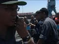 Flotilla Activists Disembarking at the Ashdod Port