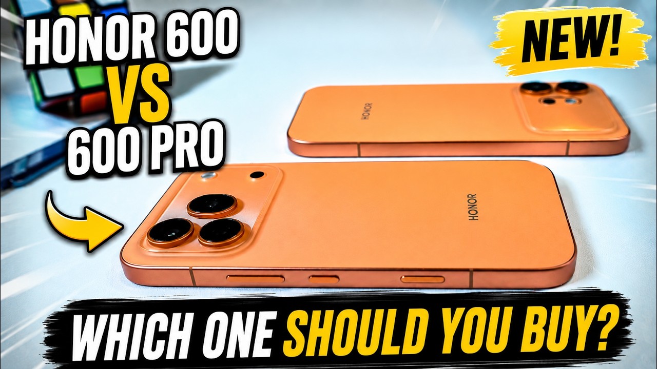 So sanh Honor 600 Pro va Honor 600 camera thiet ke