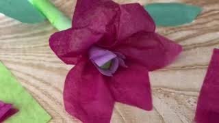 Garden of Activities: Crepe Paper Flowers Tutorial