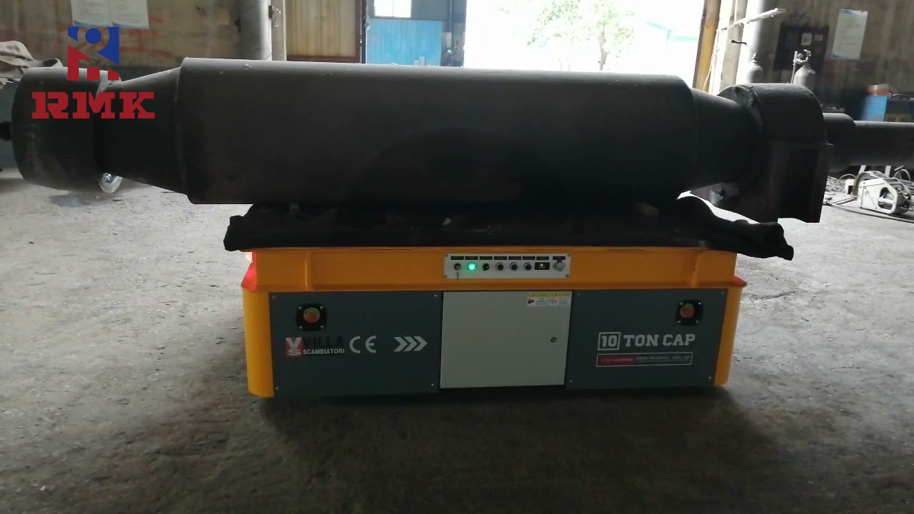 Battery powered transfer trolley-Remarkable  trackless handling cart