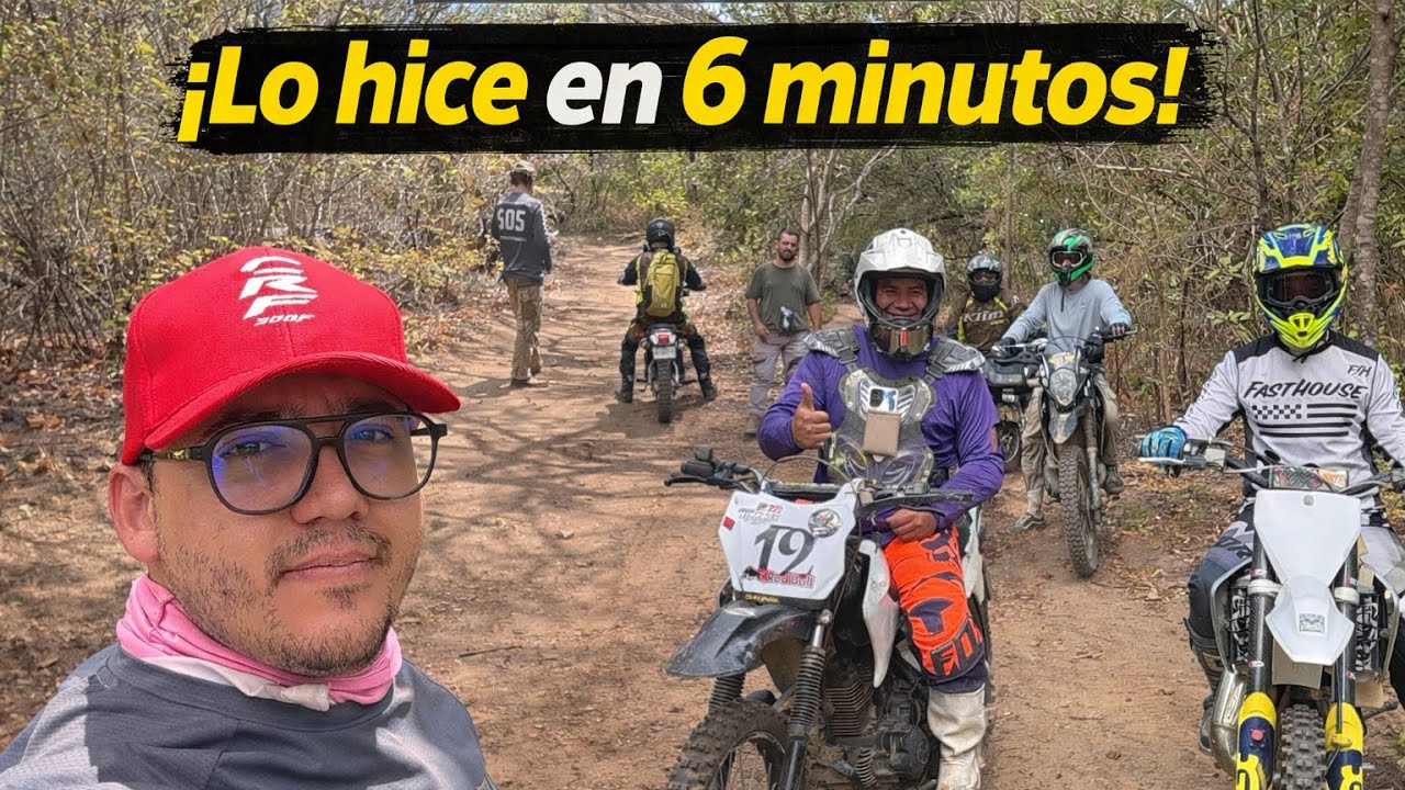 Probando la Honda CRF 300 Rally en trocha cronometrada