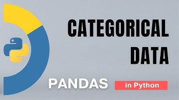 #33 Pandas: Categorical data - 1 in Python.- 19 | Tutorial