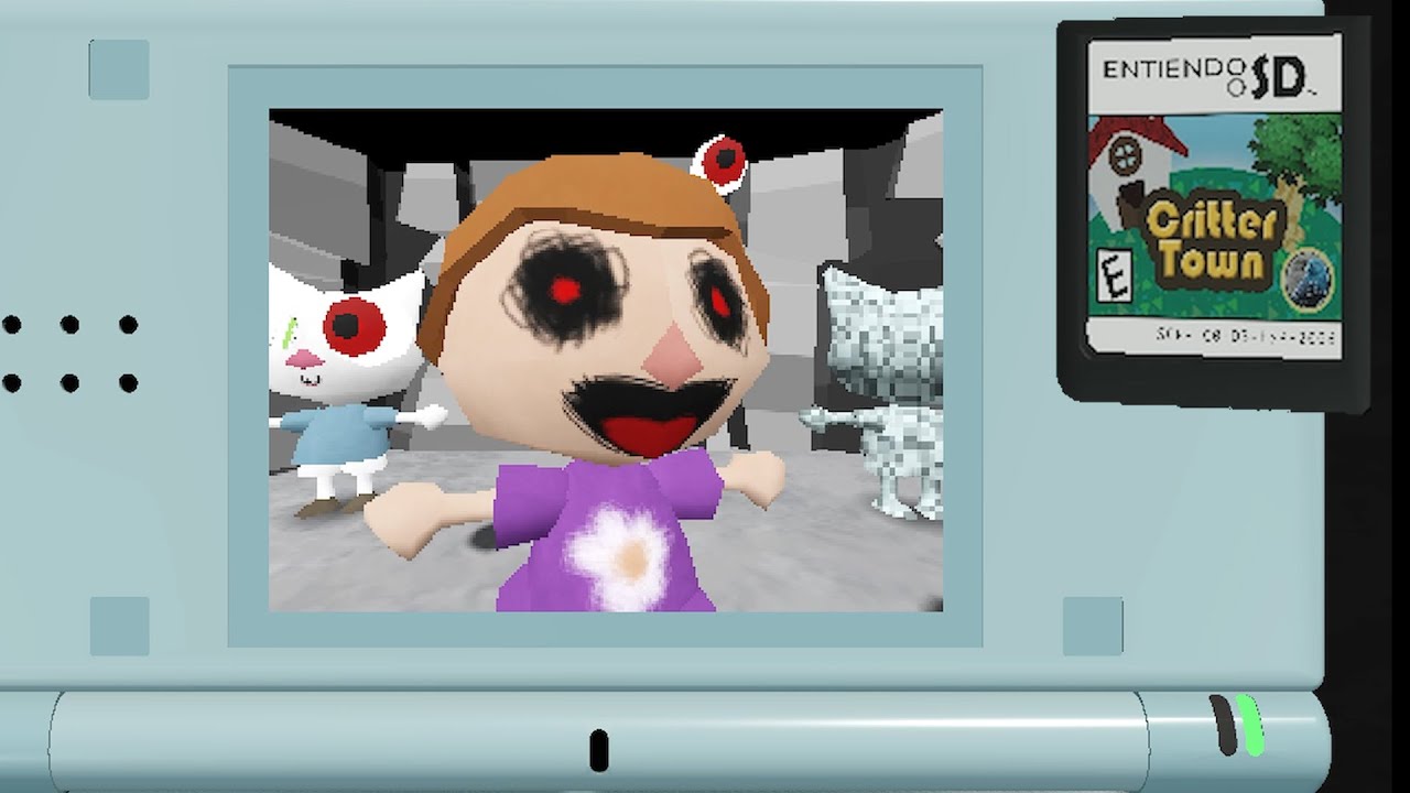 中古で買ったど◯ぶつの森が呪われていた…