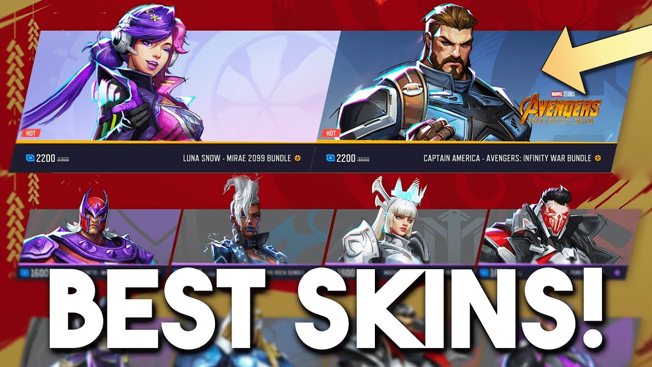 RANKING ALL SKINS IN MARVEL RIVALS SEASON 1 (Best S Tier Skins!) - YouTube