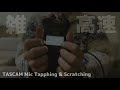 ASMR イヤホンなしOK🎧TASCAM雑&高速マイクタッピング、スクラッチング Fast Mic Tapping,Scratching,for people without headphone