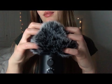 ASMR deep & intense scratching on foam + fluffy mic cover | Dwayne's CV