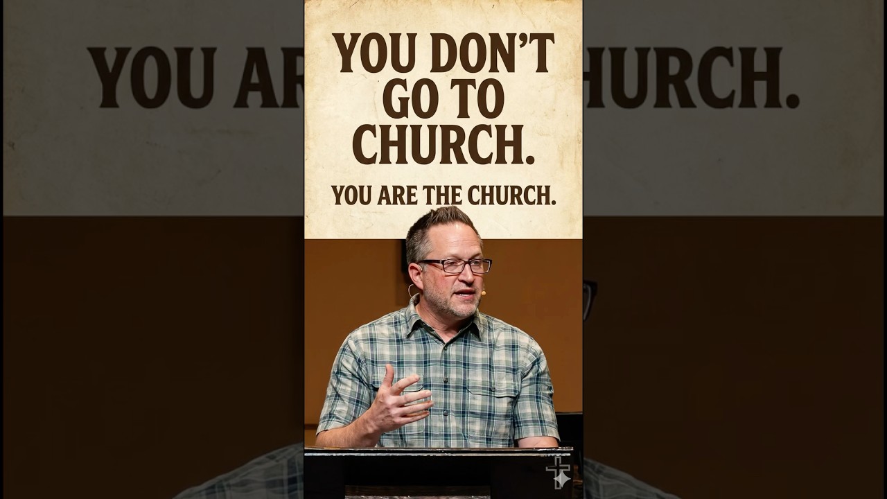You Don't GO to Church. You ARE the Church.