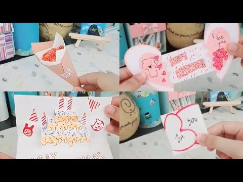 Gift and card ideas for your bestie #diy #artscraft #youtube #asmr 