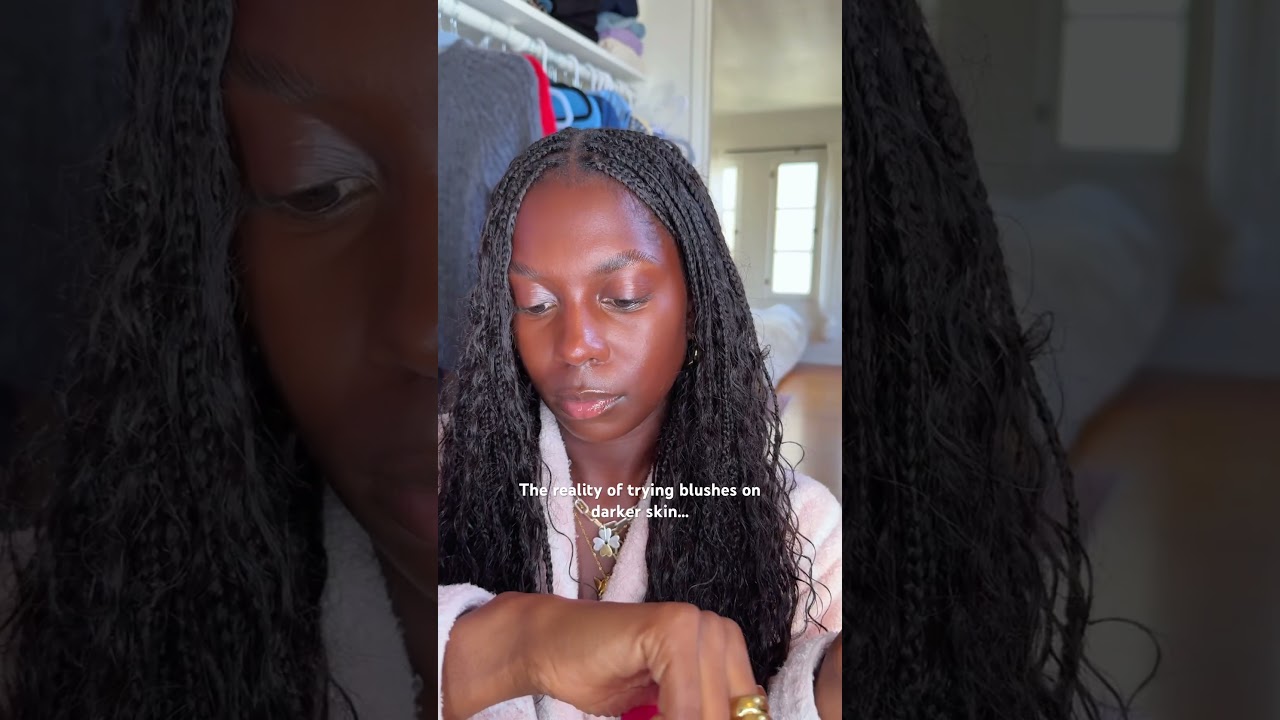 PSA: nudestix stax blushes ARE NOT for deeper skin tones 