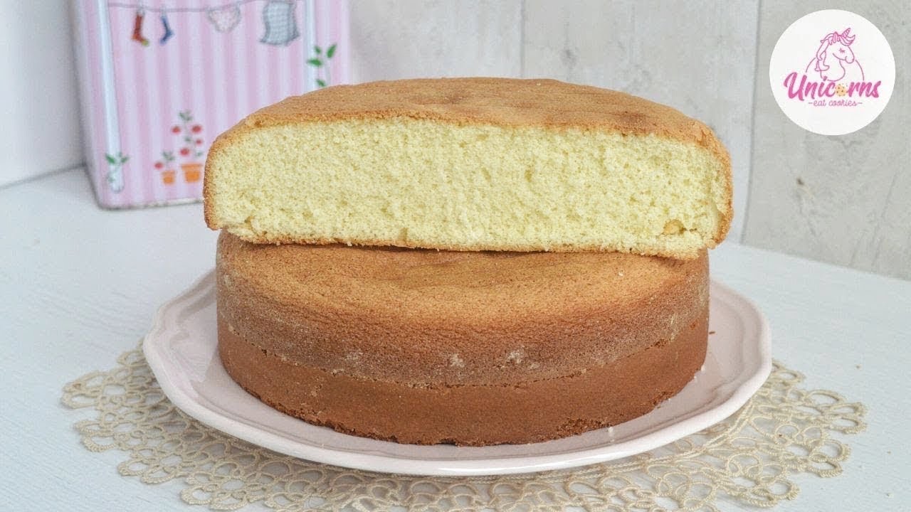 PAN DI SPAGNA PERFETTO E SOFFICE dolce ricetta base per torte