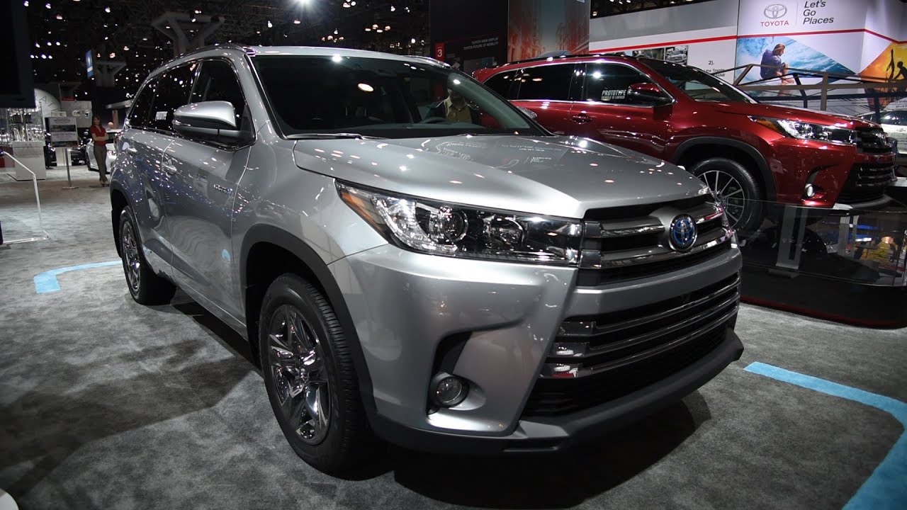 2017 Toyota Highlander First Look - 2016 New York Auto ...