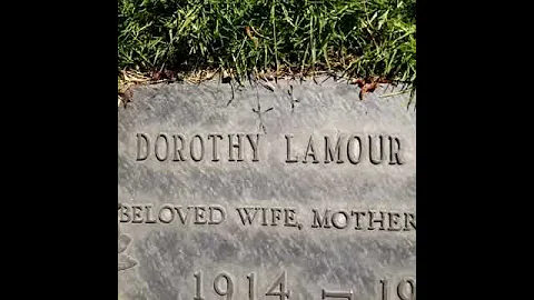 Dorothy Lamour - GraveTour.com - Take a famous grave tour!