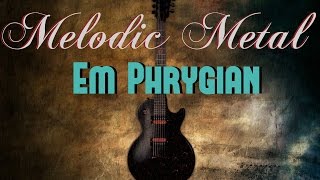 Melodic Metal Backing Track - E Phrygian (Em) - 110bpm chords