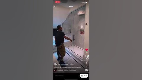 LT-2D3D spot-on with intricate glass shower project