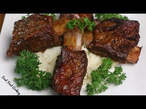 Beer Braised Beef Short Ribs | Slow Cooked Beef Short Ribs |#SoulFoodSunday