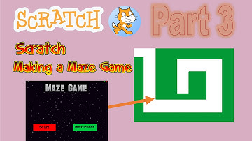 Scratch Tutorial - Making a Maze Game - Maze Background - Part 3
