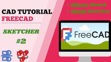 Mirror and Merge the sketch in FreeCAD
