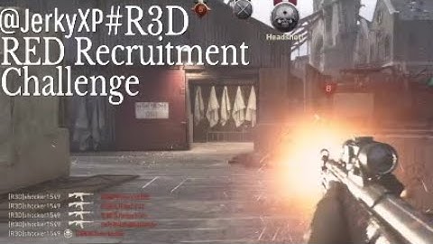 RED Recruitment Challenge #R3D powered by @JerkyXP