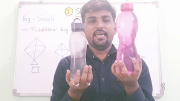 Class 1 Chapter 1 Shapes and Space part 2 BIG SMALL