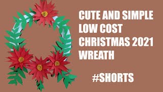 Christmas ?Craft | Christmas wreath craff | 1 minute Christmas craft | shorts