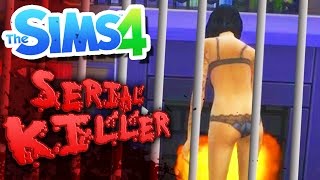 MY NEW PRISONERS! | Serial Killer Challenge (The Sims 4)