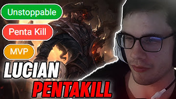 MY BEST LUCIAN PERFORMANCE EVER (PENTAKILL) | Crownie