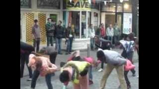 Starships Flash Mob Galway Shop Street
