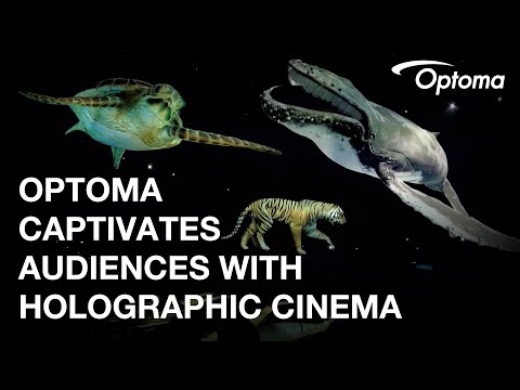 Amneville Zoo - Optoma captivates audiences with the world's largest holographic cinema experience