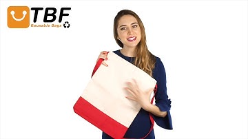 Product Video - Two Tone Canvas Sport Backpacks / Drawstring Bags
