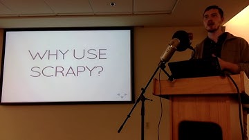 Scaping the web with Scrapy (Python Frederick)