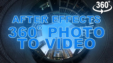 After Effects Tutorial: Create A Video From A 360 Photo (No Third Party Plugins Required)