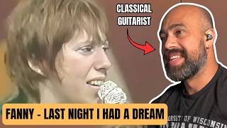 Fanny – Last Night I Had a Dream (Live 1973) | Classical Guitarist Reacts