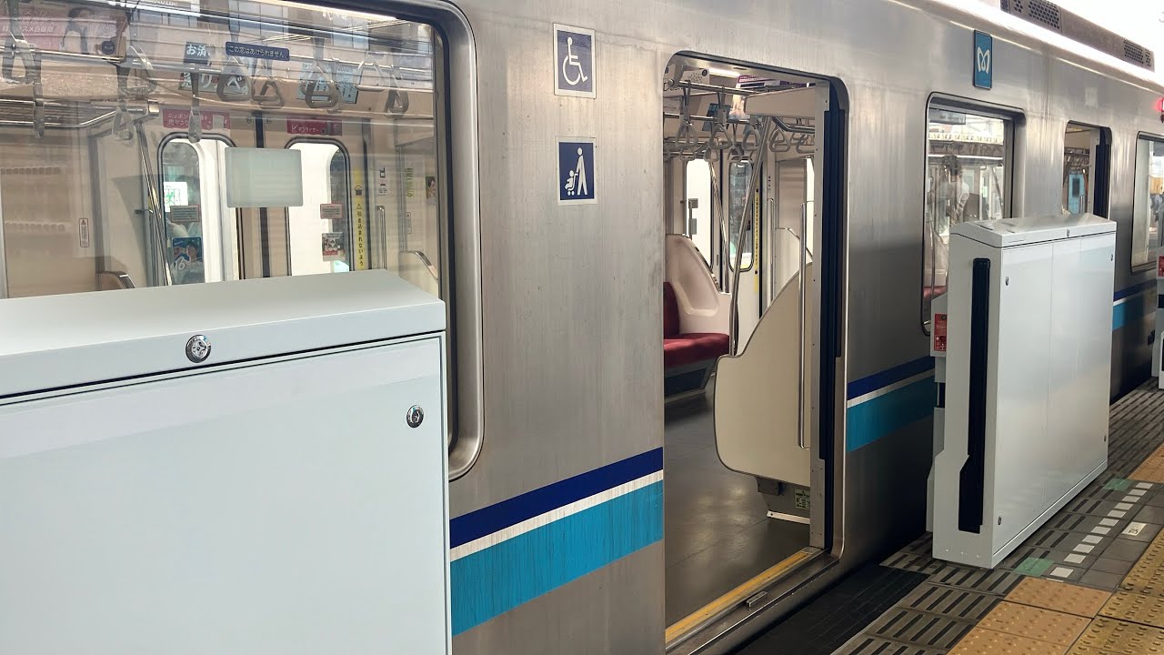 【素晴らしき営団ブザー】東京メトロ東西線中野駅4番線ホームドア設置