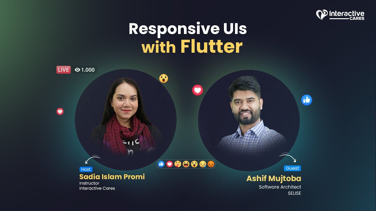 Responsive UI with Flutter | Flutter App Development | Dart | User ...