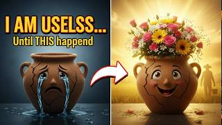 🌟 Nobody Is Perfect 🌸 | Feeling Worthless This Cracked Pot Story Will Change Your Life Forever!