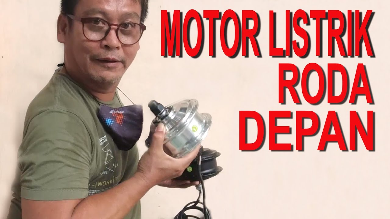 MOTOR LISTRIK RODA DEPAN FRONT HUB MOTOR YouTube
