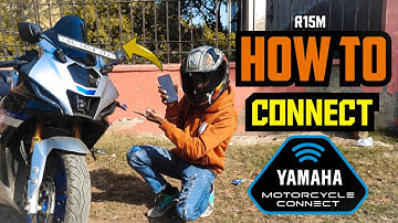 How To Connect Yamaha R15M V4 To Mobile | बवाल फीचर है 🔥