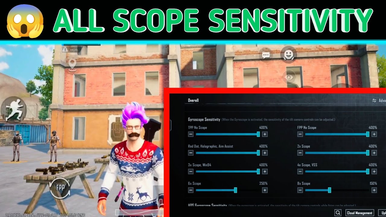 Best scope sensitivity // all scope 4x, 3x,6x // new update.. 🥵 - YouTube