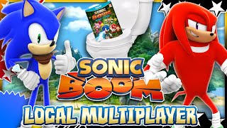 Sonic Boom Rise of Lyric Wii U - Local Multiplayer (& Flushing the Game)