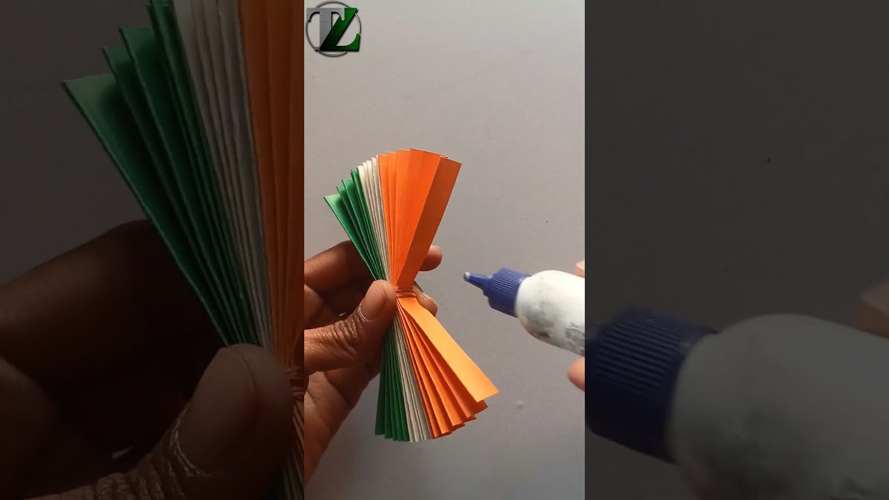 Republic Day Craft Idea Shorts Papercraft Shortsvideo